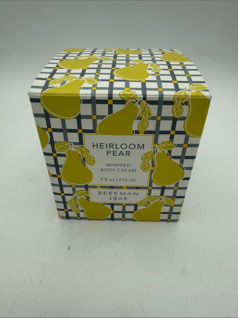 Beekman 1802 Heirloom Pear Goat Milk Whipped Body Cream 8 fl oz